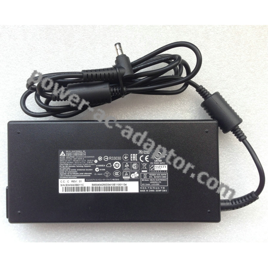 Original 150W MSI GS70 2PC-031AU Gaming Laptop AC Adapter